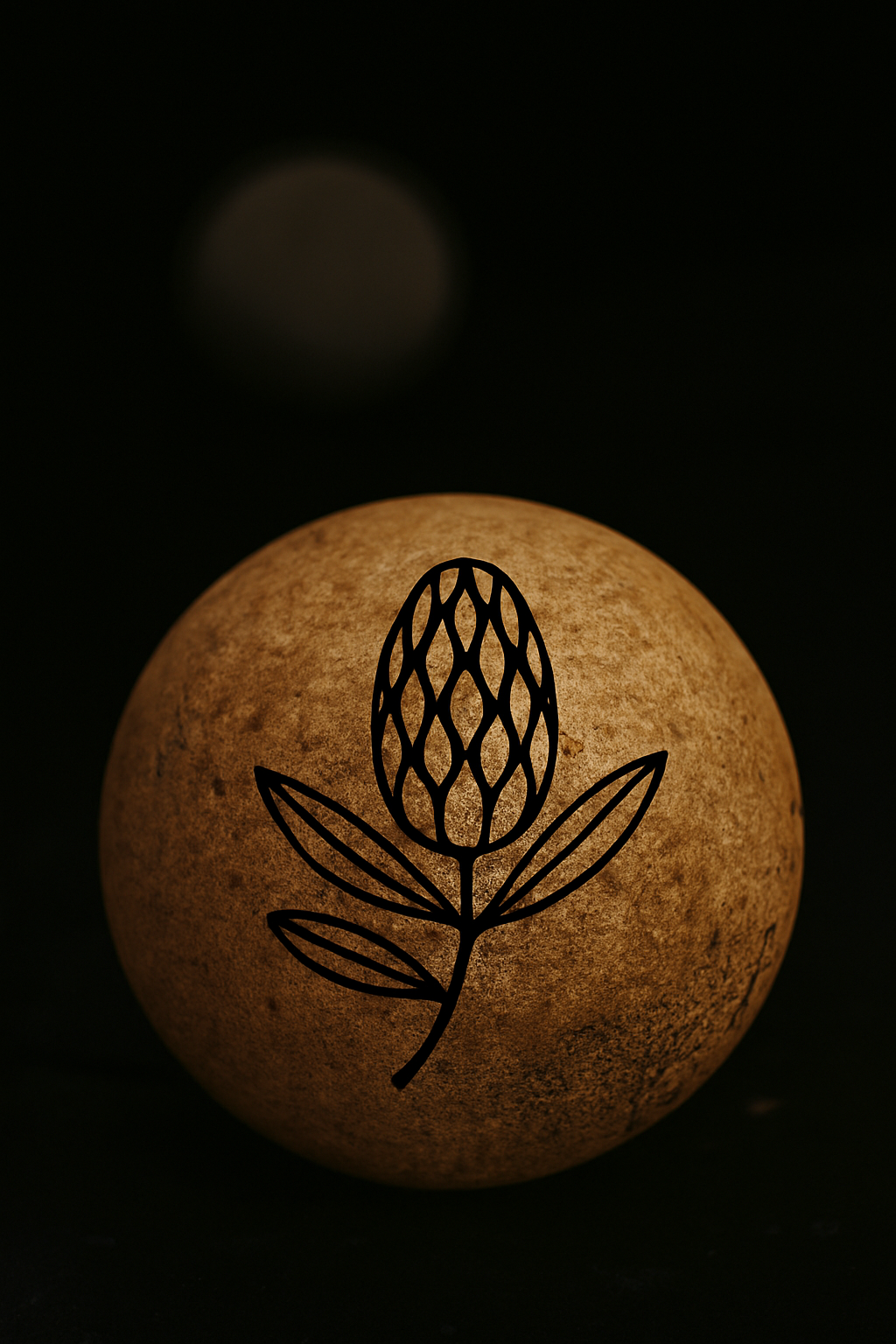 ZenCork Cork Massage Ball - Natural Trigger Point Roller